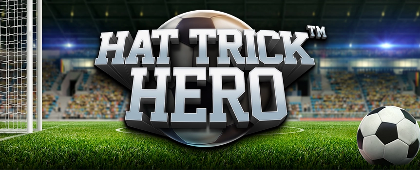 Spin the reels of the Hat Trick Hero online slot today at Slots.lv and see if you can start the phenomenal bonus feature, where you could win 1,000x your bet!