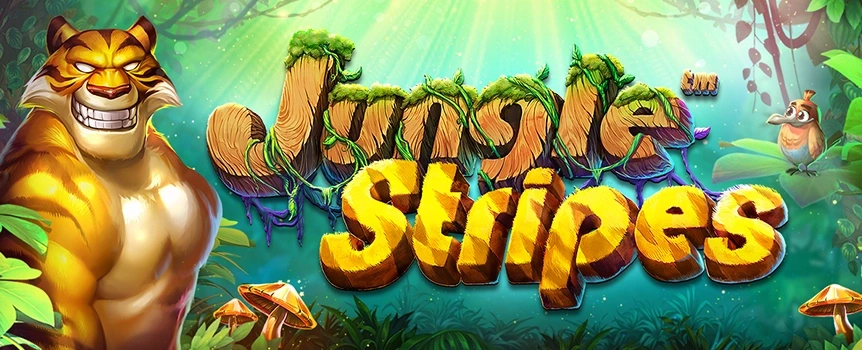 Play the incredible Jungle Stripes at Slots.lv! Enjoy re-spins with locked wilds, free spins, fun-filled gameplay - and score a top prize of 500x your bet!