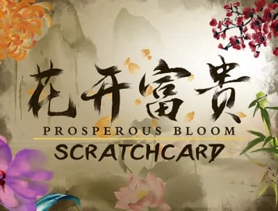 Prosperous Bloom SCRATCHCARD