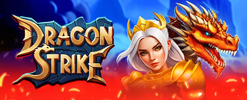 Embark on a fiery adventure with Dragon Strike at SlotsLV! Unleash Free Spins, claim treasures, and strike it big with up to 5,624x your bet.