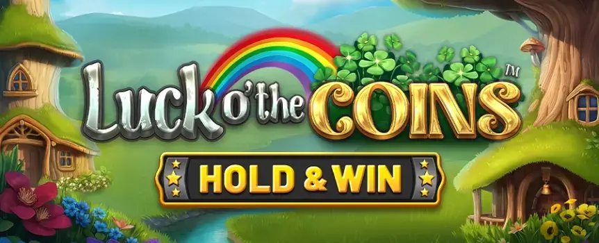 Bag as many Coins on the screen as you can, and ask for some help from the lucky Leprechaun for even bigger payouts and a potential Jackpot prize in Luck O’ the Coins Hold & Win. 