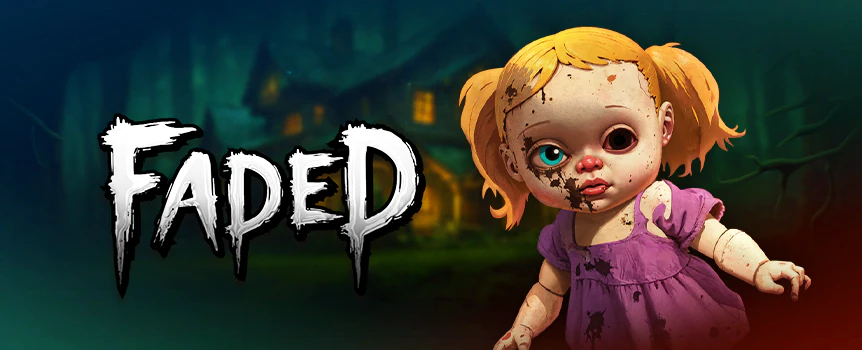 If you’re into truly scary and creepy adventures where you can also take home great prizes, then try playing the Faded online slot game at Slots.lv.