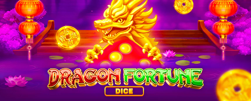 Seek fortune on the reels of Dragon Fortune Dice, where the dragon of Chinese lore reigns supreme. Spin to uncover dice Multipliers and respins too!