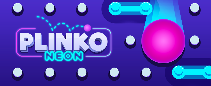 Are you read for an exciting and unique twist to a classic game? Then, try your hand at the new Neon Plinko online game at Slots.lv.