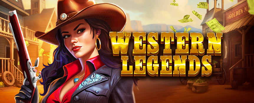 Ride through town in search of outlaws in Western Legends Spin the reels at Slots.lv and experience 260,000+ ways to win the 5,000x max win! 