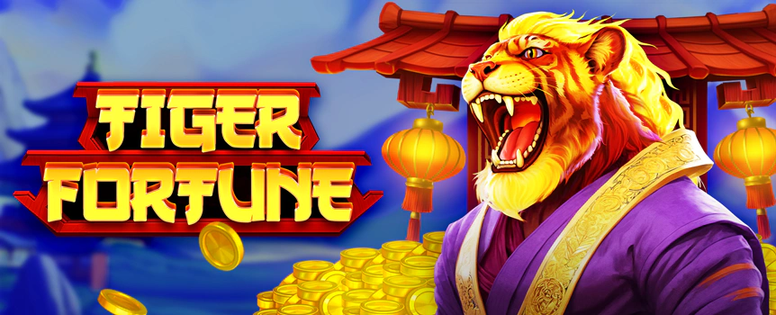 Spin the reels of the fun-filled Tiger Fortune online slot today at Slots.lv and see if you can win the game’s gigantic top prize of an impressive 3,000x your bet!