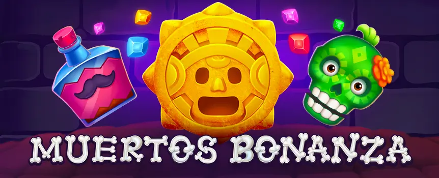 If you’re looking for an exciting slot with a vibrant theme and huge potential prizes, look no further, as Muertos Bonanza is the game for you!