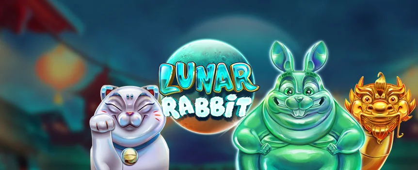 Travel to the Far East in Lunar Rabbit. Play at Slots.lv and collect giant 7x7 symbols to unlock the 20,000x your bet max win!