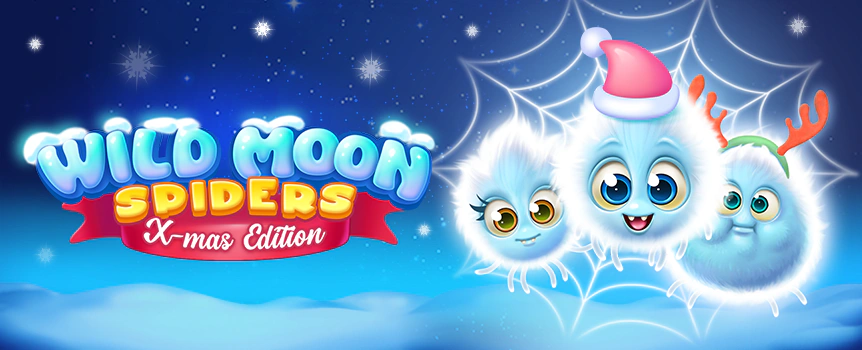 Deck the halls and see what amazing presents you can win when you play the Wild Moon Spiders online slot game at Slots.lv.