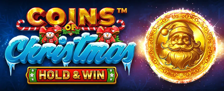 Unwrap holiday wins in Coins of Christmas at SlotsLV! Collect Bonus symbols, trigger the Hold & Win feature, and claim your festive rewards.