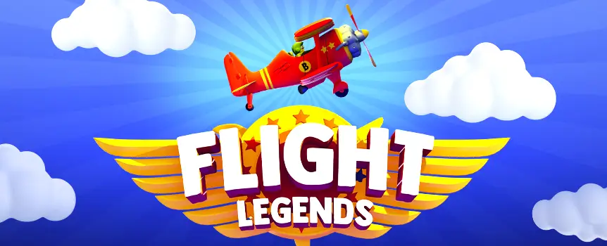 Dive into Flight Legends, a captivating game where you navigate random flight paths, dodge missiles, and collect Multipliers for thrilling wins.

Take to the skies in Flight Legends, a thrilling game where strategy and luck soar to new heights. As you place your bets, guide a plane along a random flight path and aim for the ships below to claim your wins. If the plane gracefully lands on a ship, victory is yours. Should it plunge into the watery depths, you’ll have to try again. Each flight path is dotted with random Multipliers that can boost your winnings.